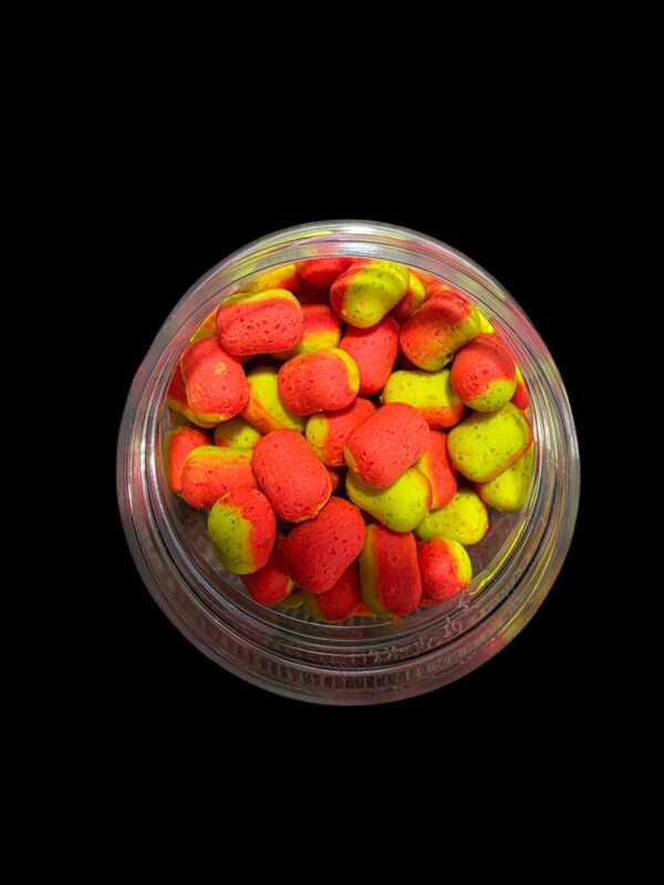 Wafters Bicolor (Galben+Portocaliu) 8x10mm