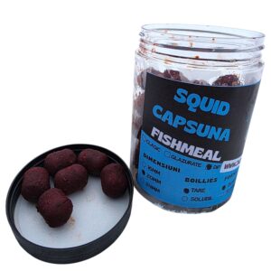 Boillies pentru Carlig - Dumbells - Squid&Capsuna - Dip