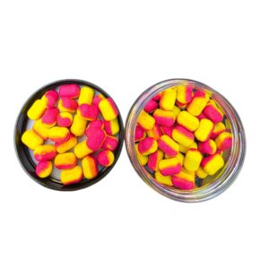 Wafters bicolor galben&roz 8x10mm
